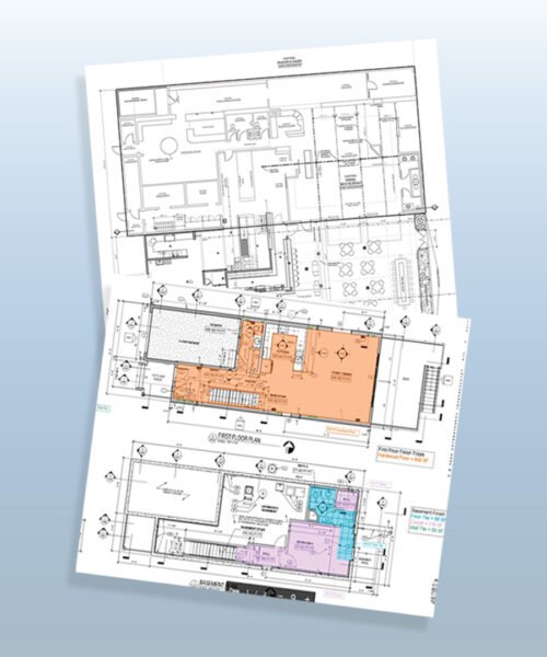blueprints/architectural drawings